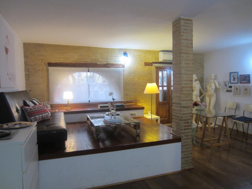 Appartement Living Valencia Studio Serranos Chambre photo